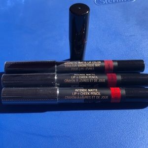 Bundle of 3 Nudestix with Sharpener- New